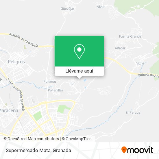 Mapa Supermercado Mata