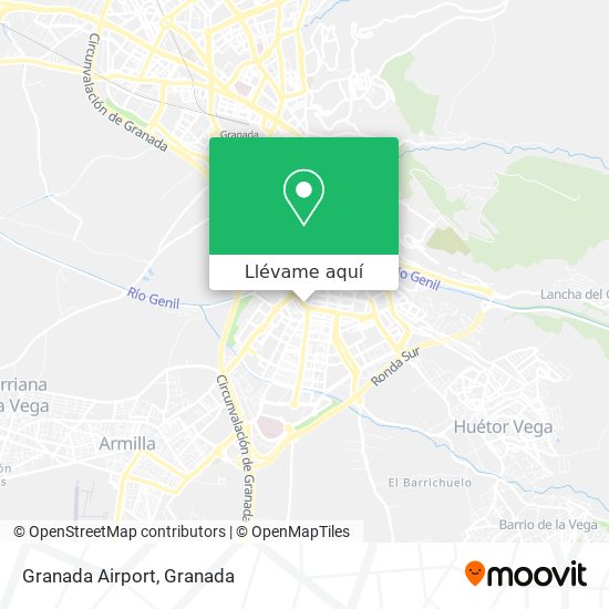 Mapa Granada Airport