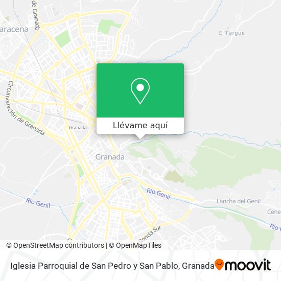 Mapa Iglesia Parroquial de San Pedro y San Pablo