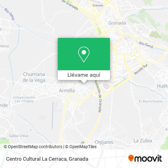 Mapa Centro Cultural La Cerraca