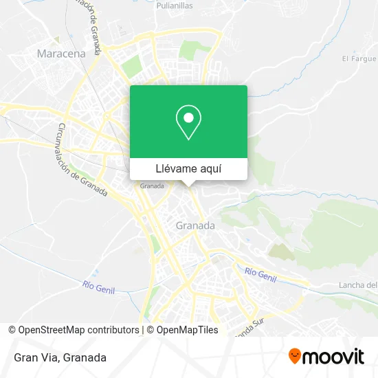 Mapa Gran Via