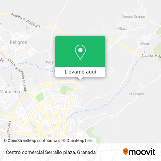 Mapa Centro comercial Serrallo plaza