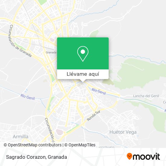 Mapa Sagrado Corazon