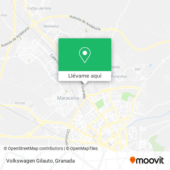 Mapa Volkswagen Gilauto