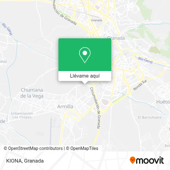 Mapa KIONA