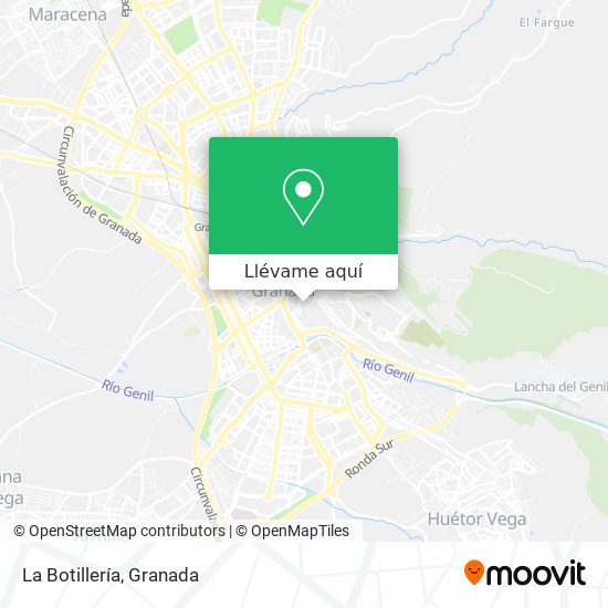Mapa La Botillería