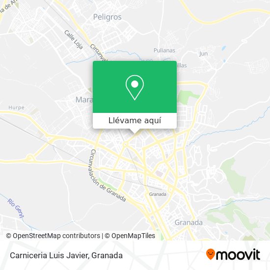 Mapa Carniceria Luis Javier