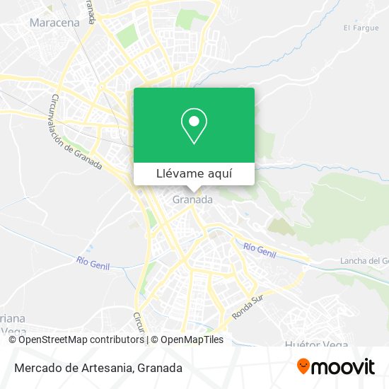 Mapa Mercado de Artesania
