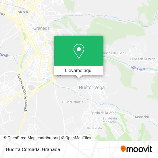 Mapa Huerta Cercada