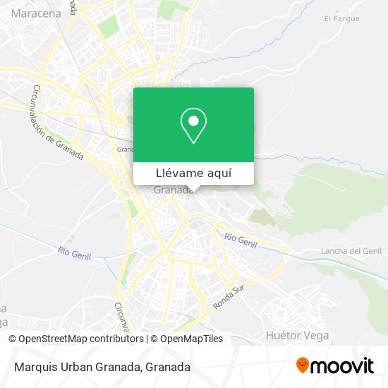 Mapa Marquis Urban Granada