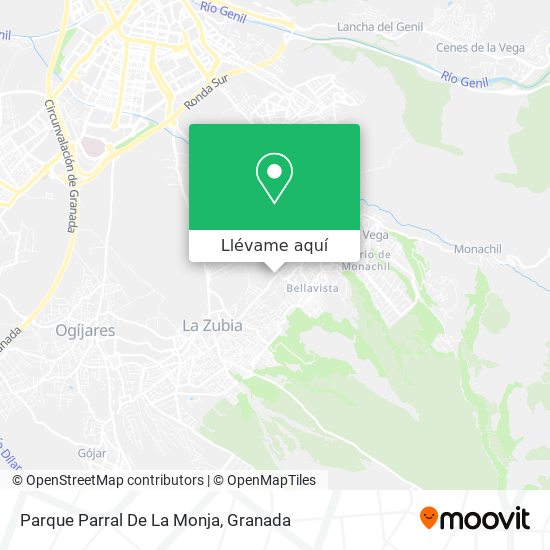 Mapa Parque Parral De La Monja