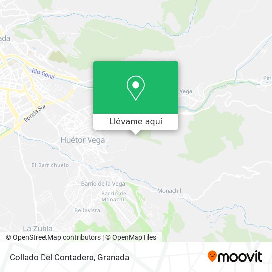 Mapa Collado Del Contadero