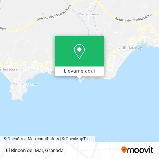 Mapa El Rincon del Mar