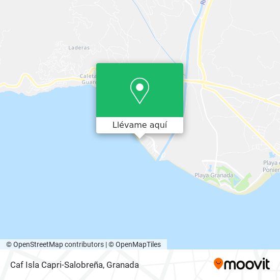 Mapa Caf Isla Capri-Salobreña