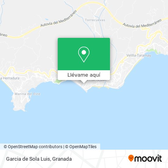 Mapa Garcia de Sola Luis