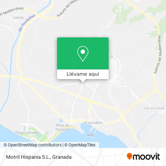 Mapa Motril Hispania S.L.