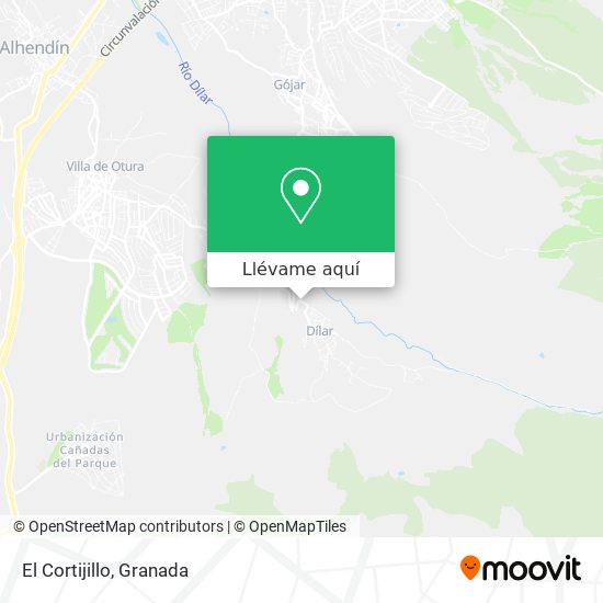 Mapa El Cortijillo