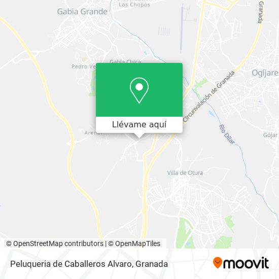 Mapa Peluqueria de Caballeros Alvaro