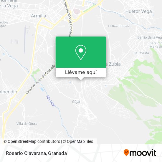 Mapa Rosario Clavarana
