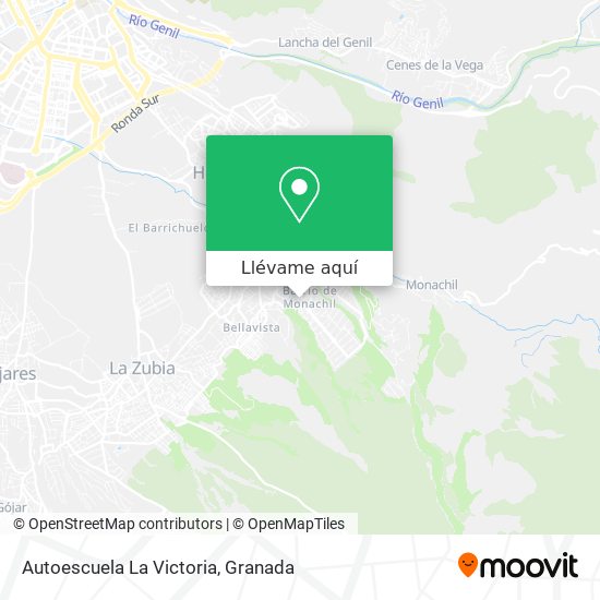 Mapa Autoescuela La Victoria