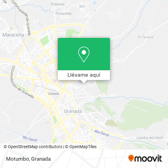 Mapa Motumbo