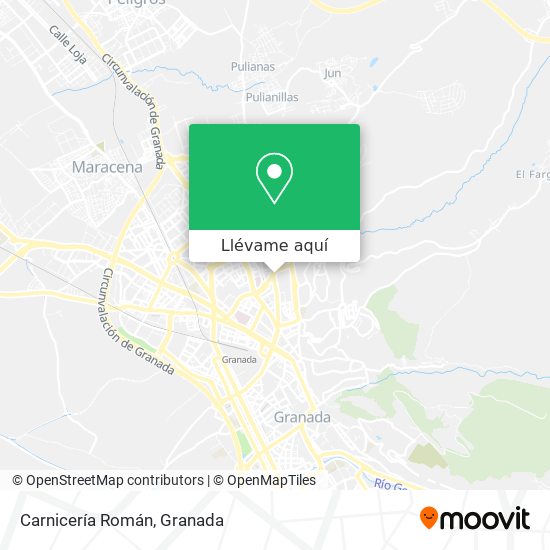 Mapa Carnicería Román