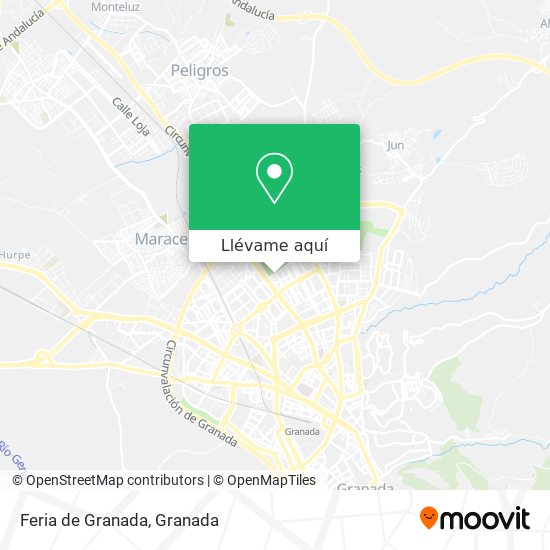 Mapa Feria de Granada
