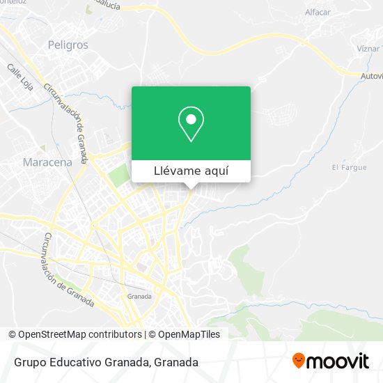 Mapa Grupo Educativo Granada