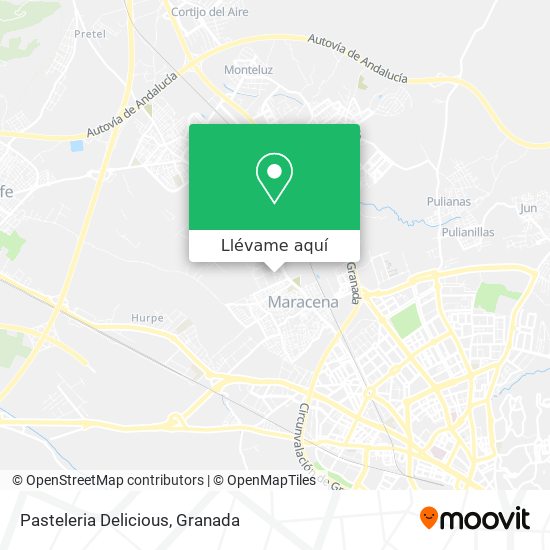 Mapa Pasteleria Delicious