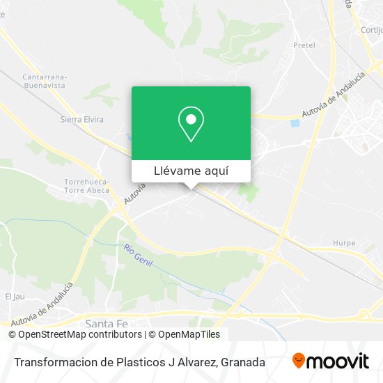 Mapa Transformacion de Plasticos J Alvarez