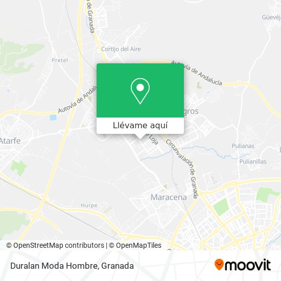 Mapa Duralan Moda Hombre