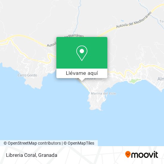 Mapa Libreria Coral