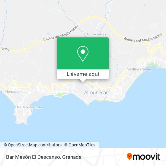 Mapa Bar Mesón El Descanso