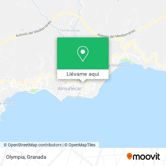 Mapa Olympia