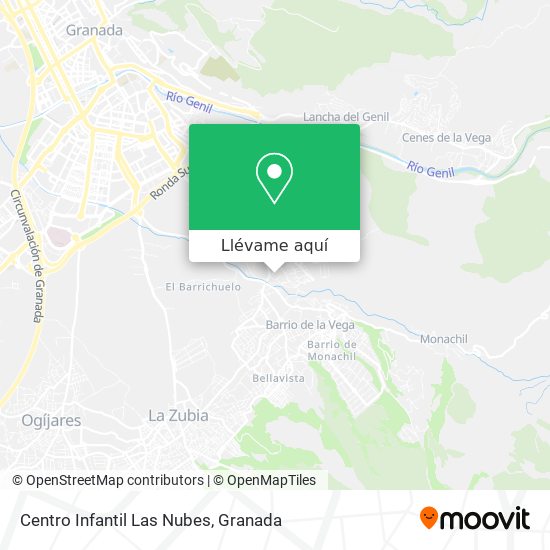 Mapa Centro Infantil Las Nubes