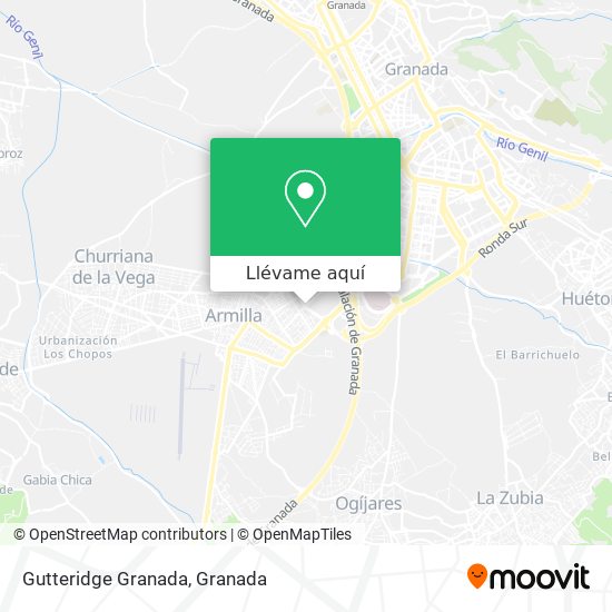 Mapa Gutteridge Granada