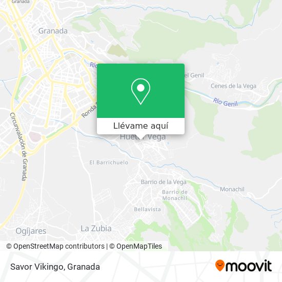 Mapa Savor Vikingo