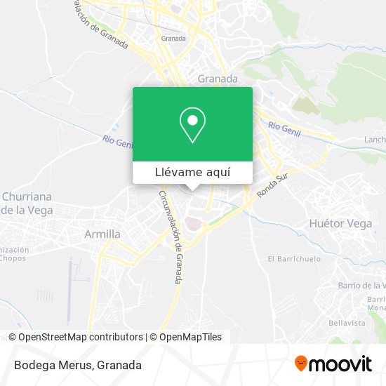 Mapa Bodega Merus