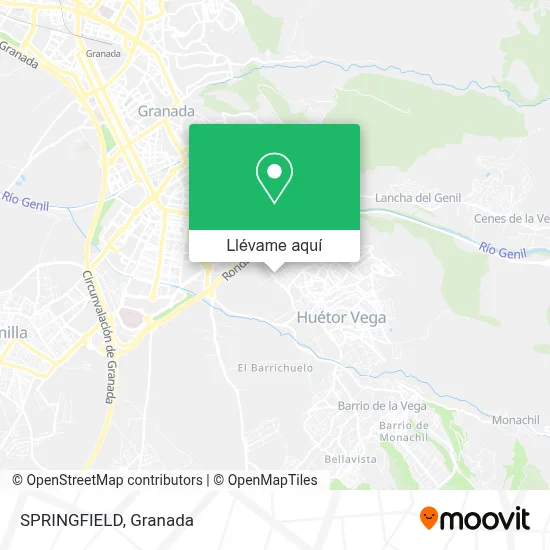 Mapa SPRINGFIELD