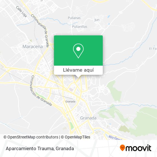 Mapa Aparcamiento Trauma
