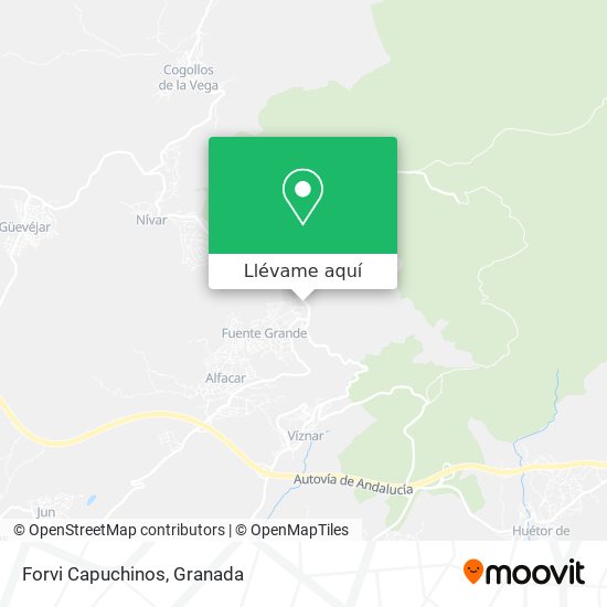 Mapa Forvi Capuchinos