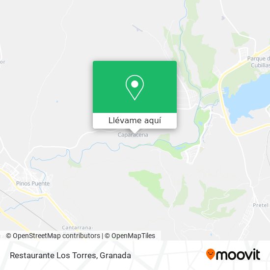 Mapa Restaurante Los Torres
