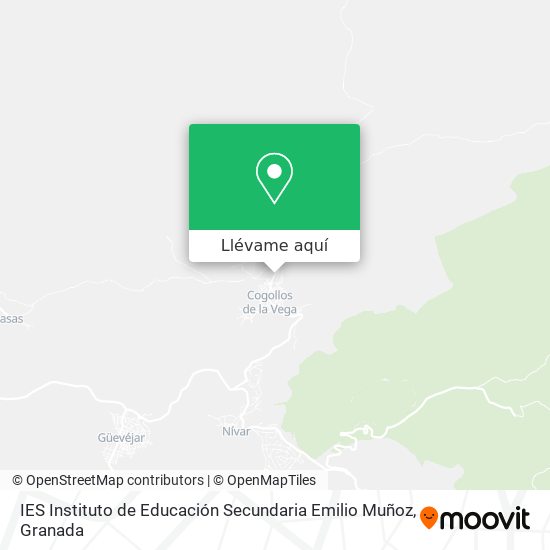 Mapa IES Instituto de Educación Secundaria Emilio Muñoz