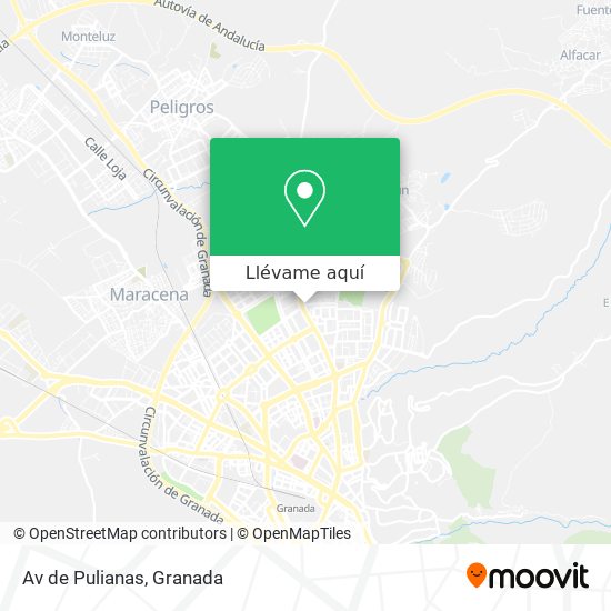 Mapa Av de Pulianas