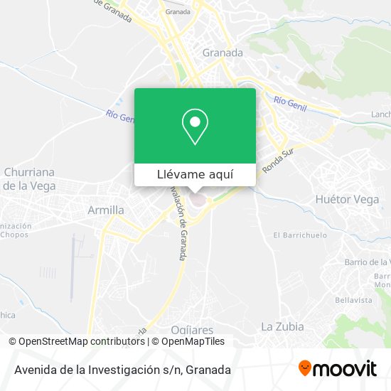Mapa Avenida de la Investigación s / n