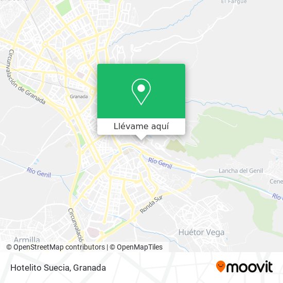 Mapa Hotelito Suecia