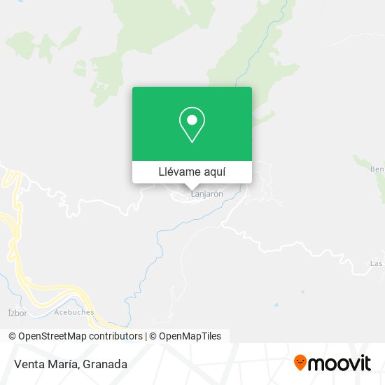 Mapa Venta María