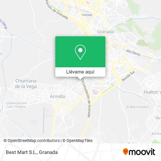 Mapa Best Mart S.L.