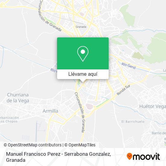 Mapa Manuel Francisco Perez - Serrabona Gonzalez