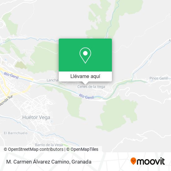 Mapa M. Carmen Álvarez Camino